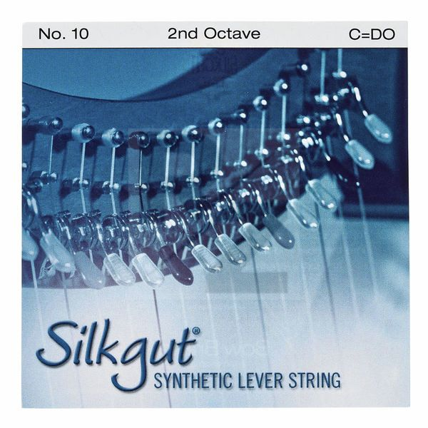 Image Bow Brand Silkgut 2nd C Harp Str. No.10