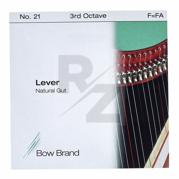 Image Bow Brand NG 3rd F Gut Harp String No.21