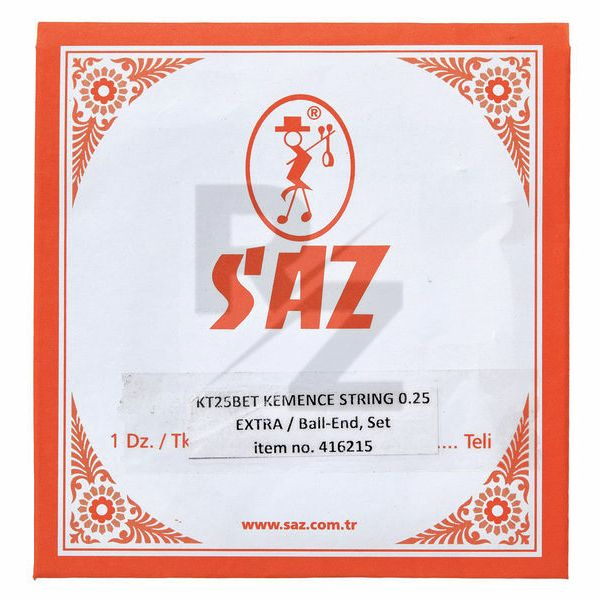 Image Saz KT25BET Kemence Strings Extra