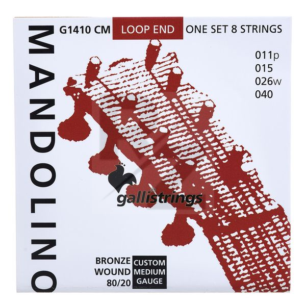 Image Galli Strings G1410 CM Mandolin Str. Medium