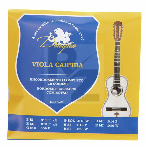 Dragao Viola Caipira Strings Image Dragao Viola Caipira Strings