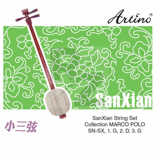 Artino Chinese SanXian Strings Set Image Artino Chinese SanXian Strings Set