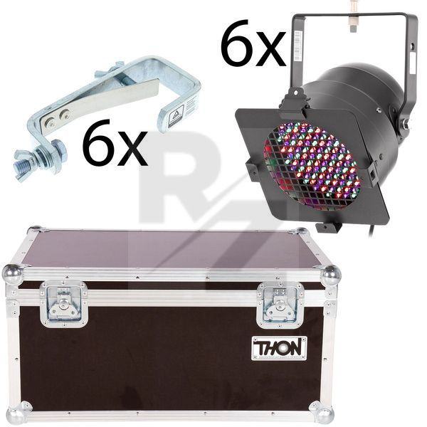 Image Stairville LED PAR 56 B 6er Road Kit MK1