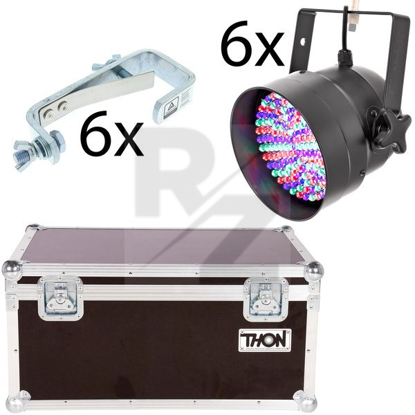 Image Stairville LED PAR 56 B 6er Road Kit MK2