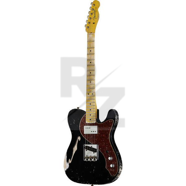 Image Fender 50s Tele Thinline Black MBDG