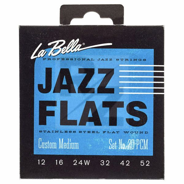 Image La Bella 20-PCM Jazz Flats FWSS