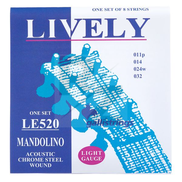 Image Galli Strings LE520 Mandolin Str. Light