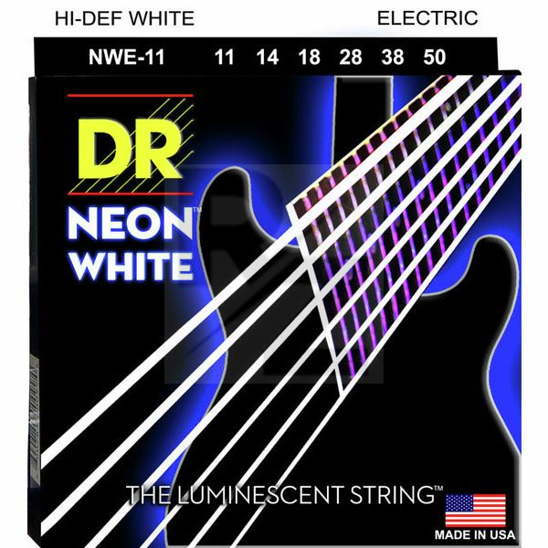 Image DR Strings Neon White NWE-11