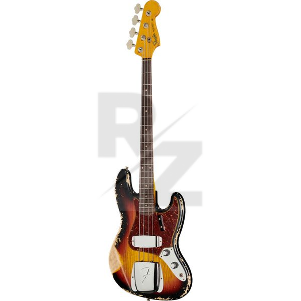 Image Fender 62 Jazz Bass Heavy Relic 3TS