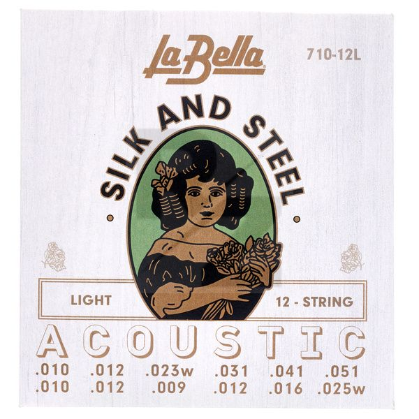 Image La Bella 710-12L Silk & Steel