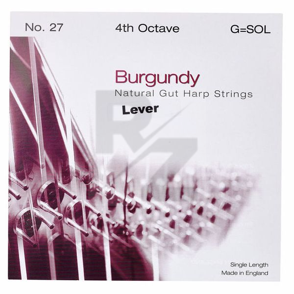 Image Bow Brand Burgundy 4th G Gut Str. No.27