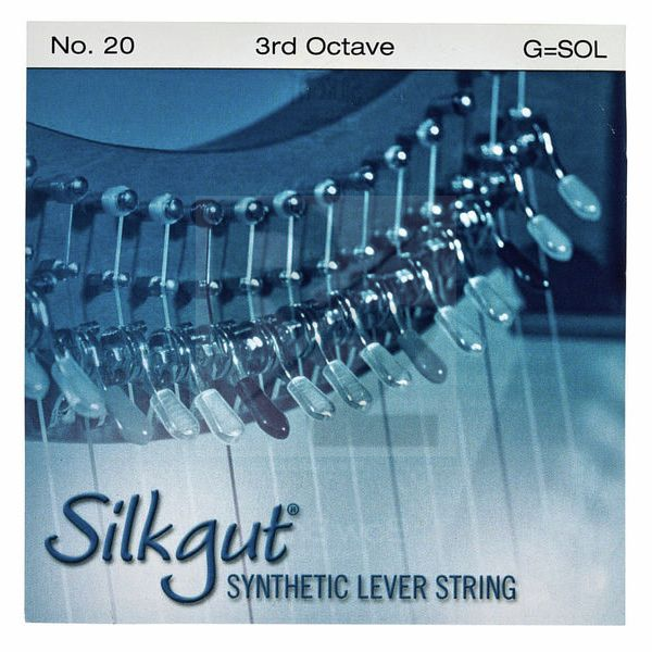 Image Bow Brand Silkgut 3rd G Harp Str. No.20