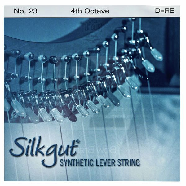 Image Bow Brand Silkgut 4th D Harp Str. No.23
