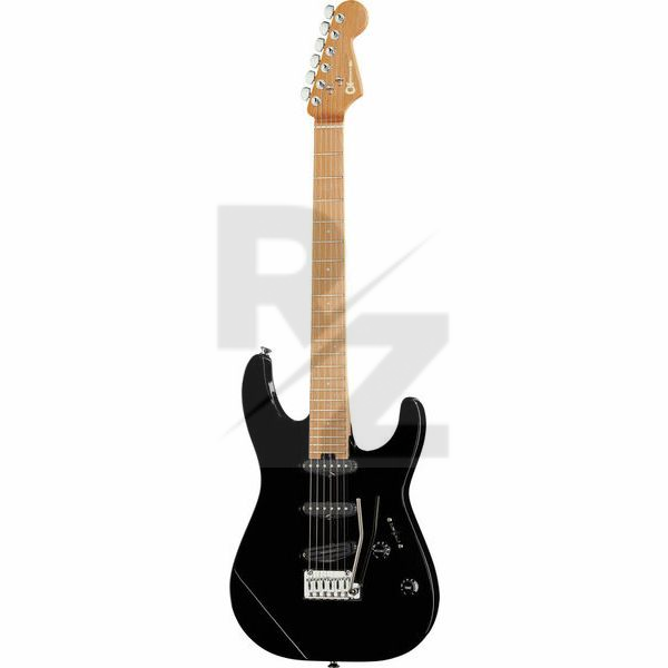 Charvel Pro-Mod DK22 SSS 2PT Black Image Charvel Pro-Mod DK22 SSS 2PT Black