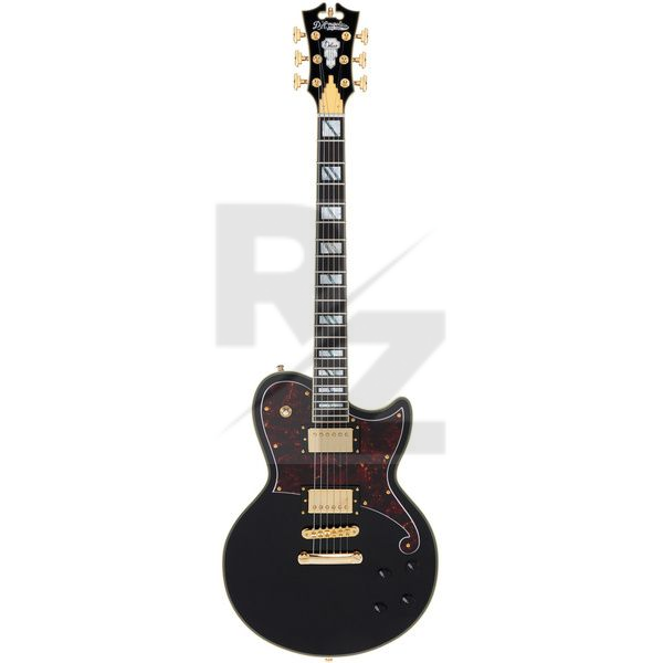 Image D'Angelico Deluxe Atlantic Solid Black