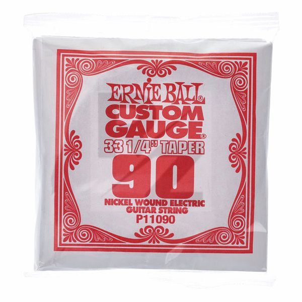 Ernie Ball 090 Single String Wound Set Image Ernie Ball 090 Single String Wound Set