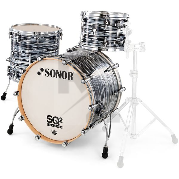 Sonor SQ2 Set Rock Blue Oyster Image Sonor SQ2 Set Rock Blue Oyster