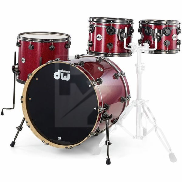 Image DW Finish Ply Black Ruby Glass