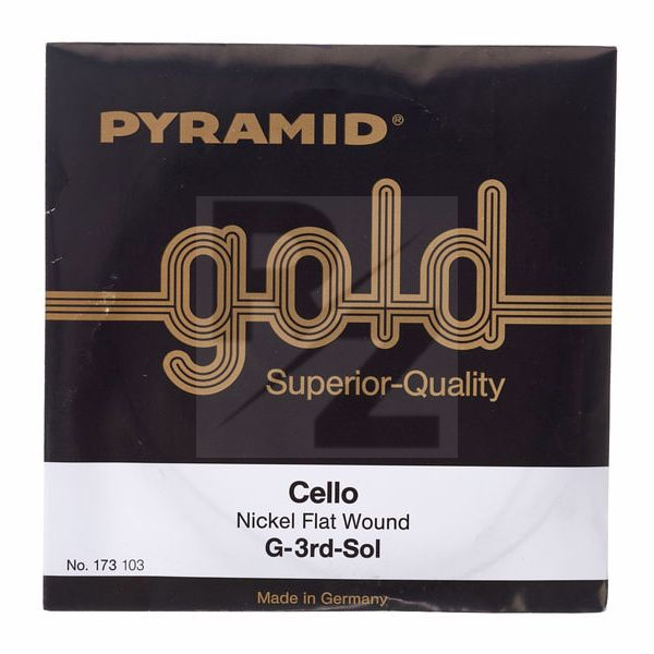 Image Pyramid Gold Cello String G
