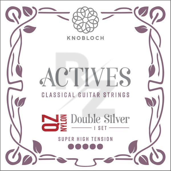 Knobloch Strings Double Silver Nylon 600ADQ Image Knobloch Strings Double Silver Nylon 600ADQ
