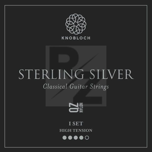 Image Knobloch Strings Pure Sterling Silver Nylon500