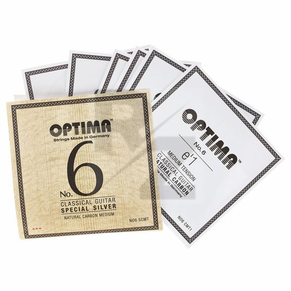 Image Optima No.6 Silver Strings Carbon Med