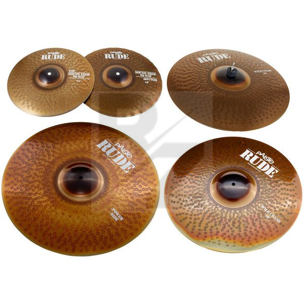 Image Paiste Rude Wild Cymbal Set