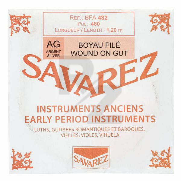 Image Savarez Treble Viola Da Gamba D6