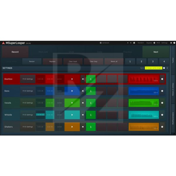 Image MeldaProduction MSuperLooper
