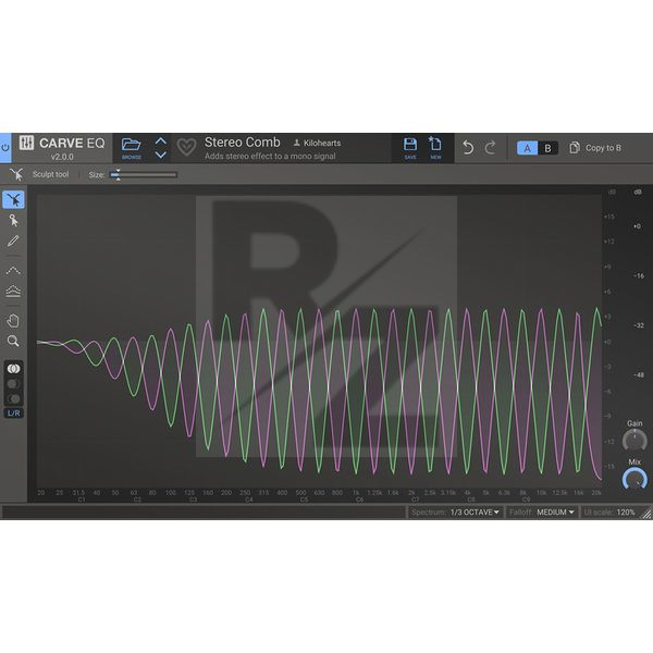 Image Kilohearts Carve EQ