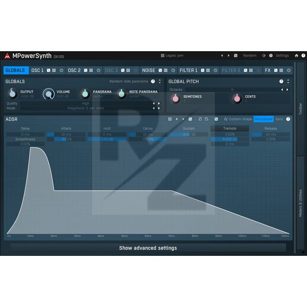 Image MeldaProduction MPowerSynth