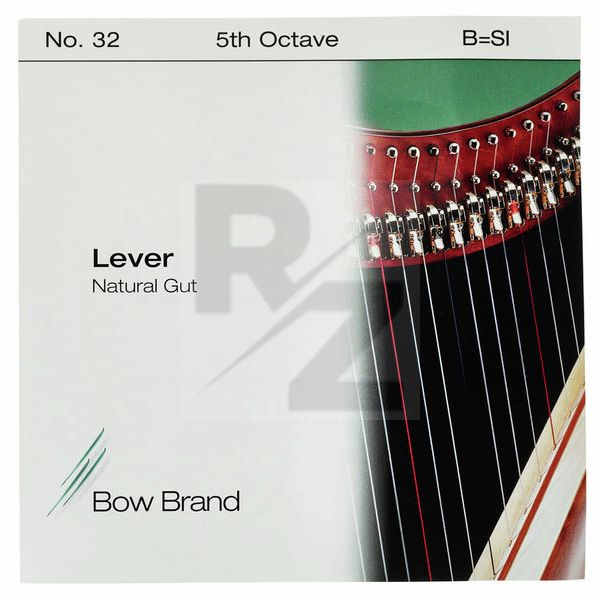 Image Bow Brand NG 5th B Gut Harp String No.32