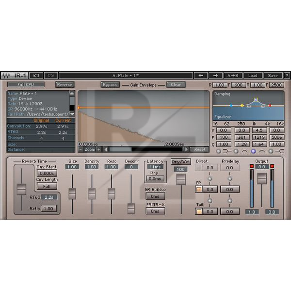 Image Waves IR1 Convolution Reverb