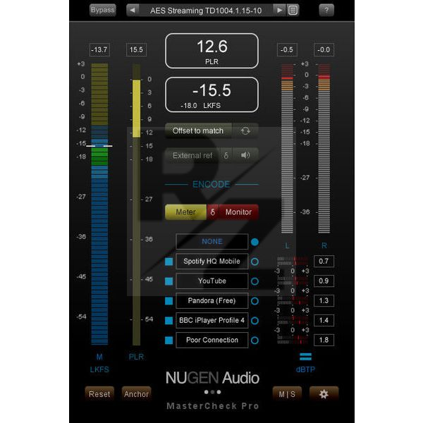 Image Nugen Audio MasterCheck