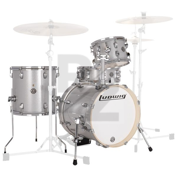 Ludwig Breakbeats Set Silver Sparkle Image Ludwig Breakbeats Set Silver Sparkle