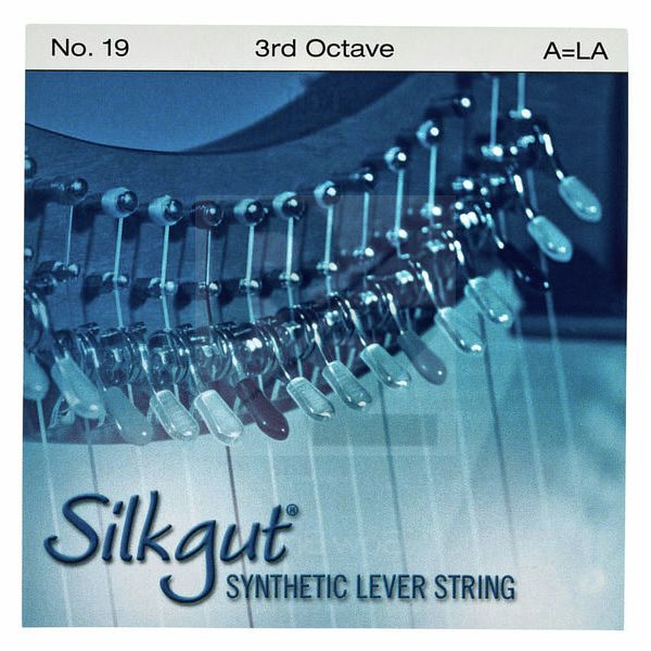 Image Bow Brand Silkgut 3rd A Harp Str. No.19