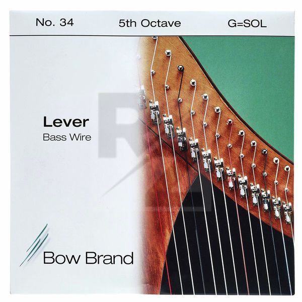 Image Bow Brand BW 5th G Harp Bass Wire No.34