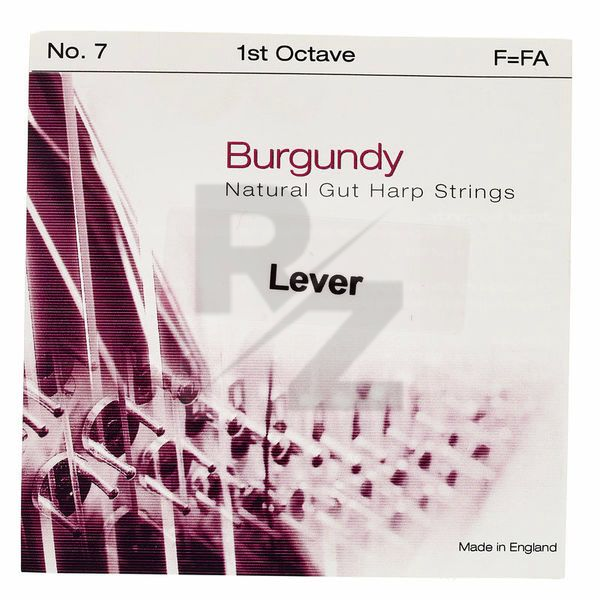 Image Bow Brand Burgundy 1st F Gut String No.7