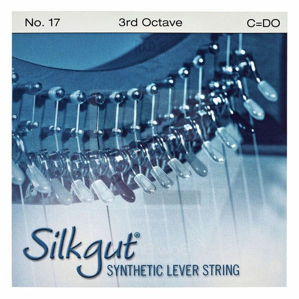 Image Bow Brand Silkgut 3rd C Harp Str. No.17