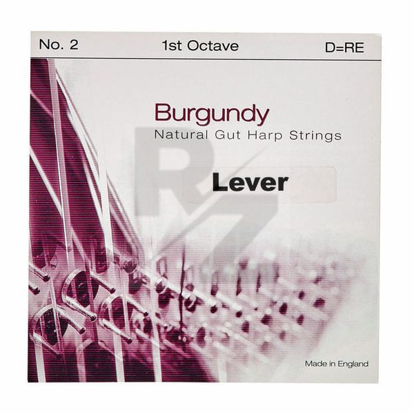 Image Bow Brand Burgundy 1st D Gut String No.2