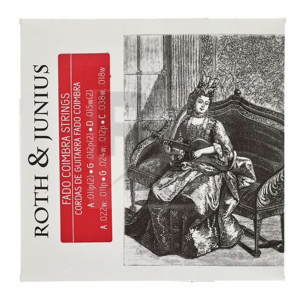 Image Roth & Junius Fado Guitar Coimbra Strings