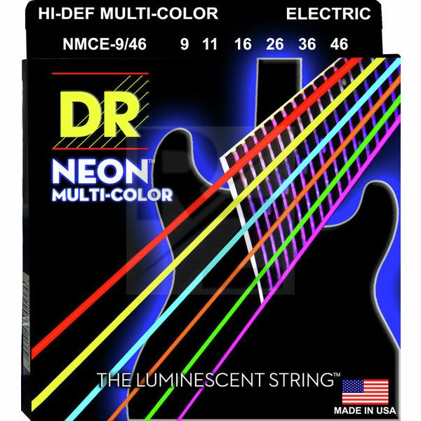 Image DR Strings Neon Multi NMCE-9/46