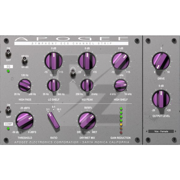 Image Apogee Symphony ECS Channel Strip