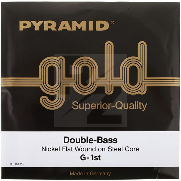 Image Pyramid Double Bass Gold