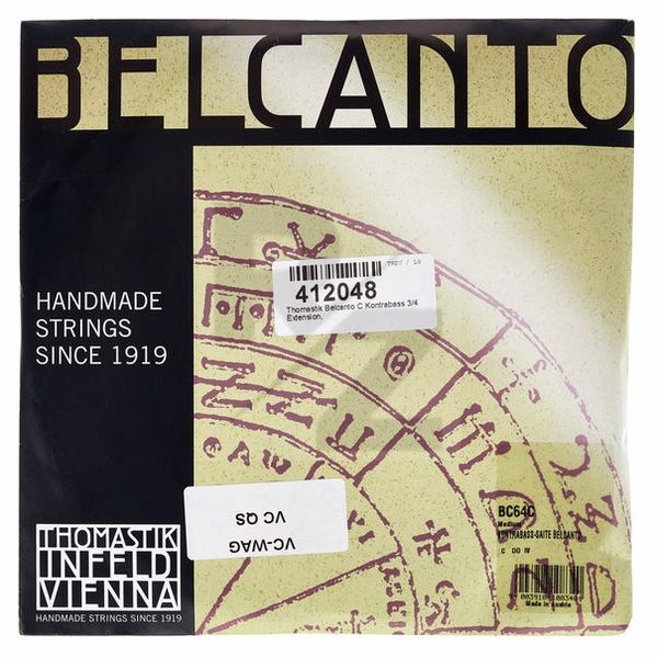 Image Thomastik Belcanto C Bass 3/4 Extension