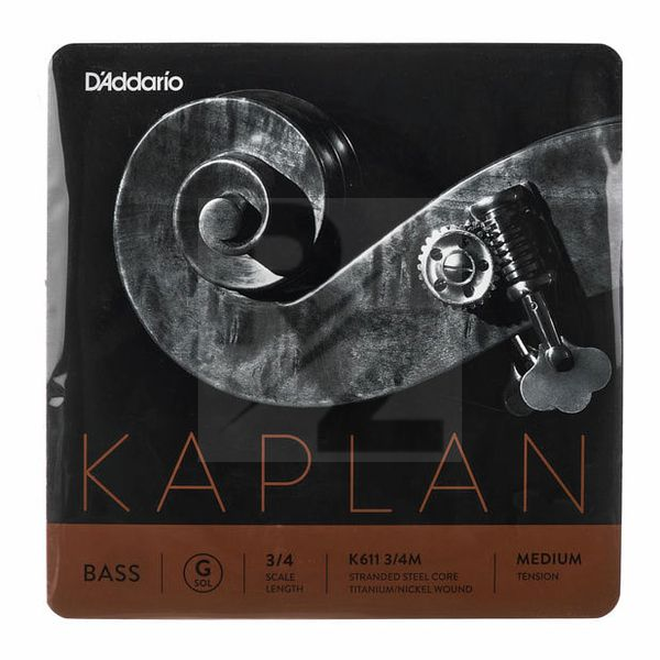 Image Daddario K611-3/4M Kaplan Bass G med.