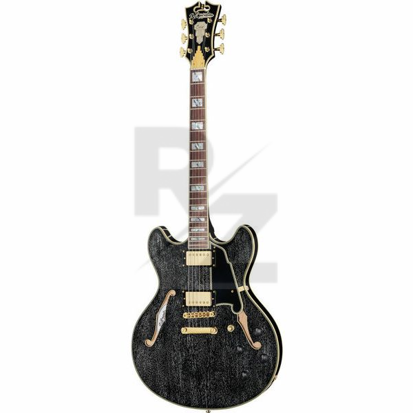 Image D'Angelico Excel DC Black Dog