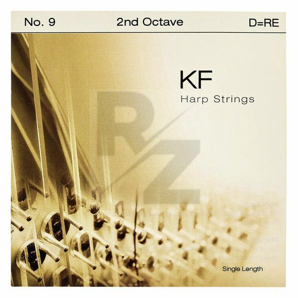 Image Bow Brand KF 2nd D Harp String No.9