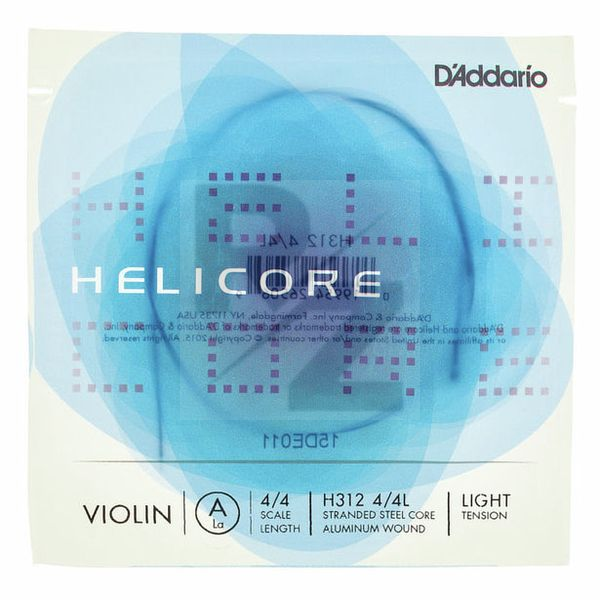 Image Daddario Helicore Violin A 4/4 light