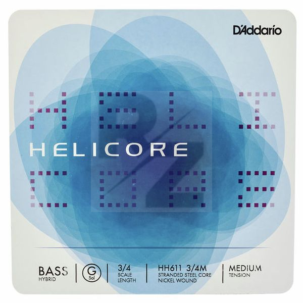 Image Daddario HH611-3/4M Helicore Bass G Med